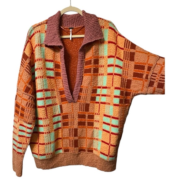 FREE PEOPLE Ruben Nubby Cozy Oversized Pullover Sweater S - Picture 3 of 15